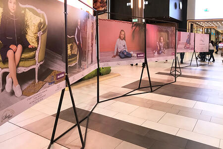 Каркас для выставки картин